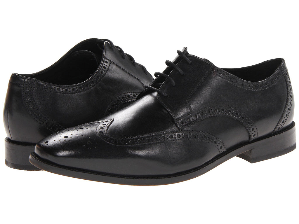 florsheim black wingtips