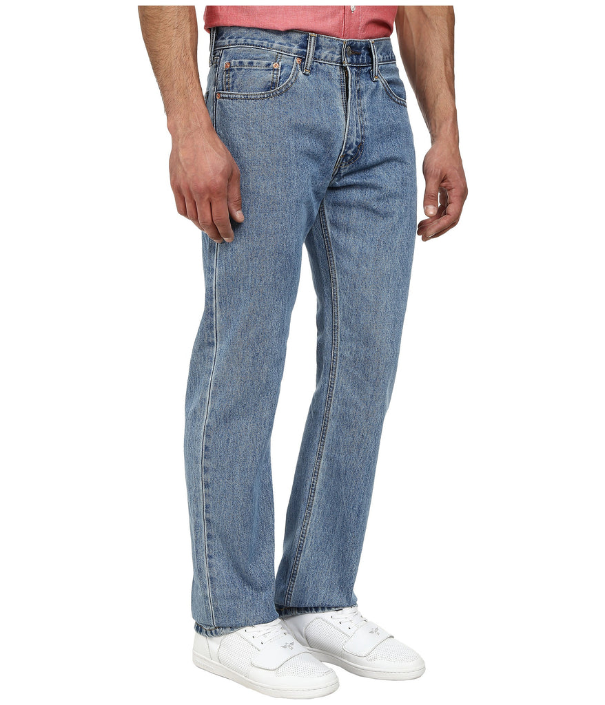 Levi's Men's 505 Straight Leg Jeans -Light Stonewash – Bennett's Clothing