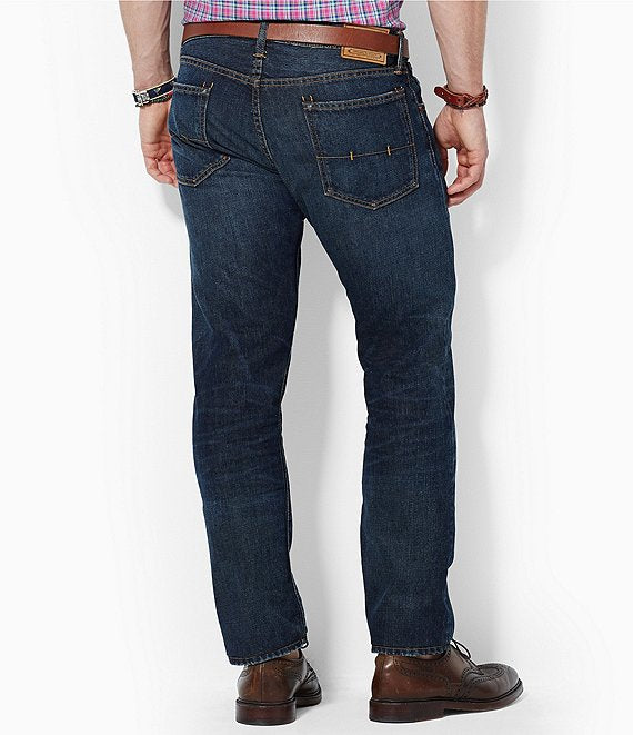 ralph lauren hampton straight fit jeans