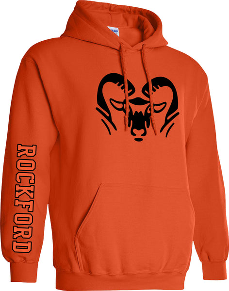 TRADITIONAL ROCKFORD RAM HEAD HOODIES – Pegasus Sports, Inc