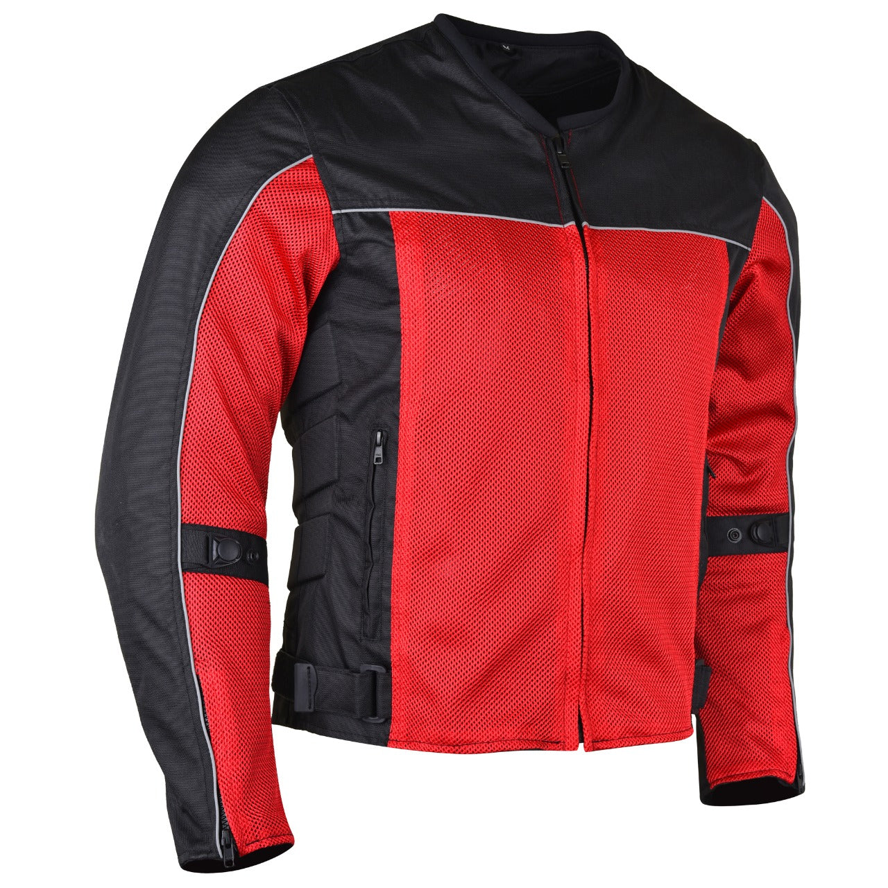 Advanced Velocity 3-Season Mesh/Textile CE Armor Motorcycle Jacket ...