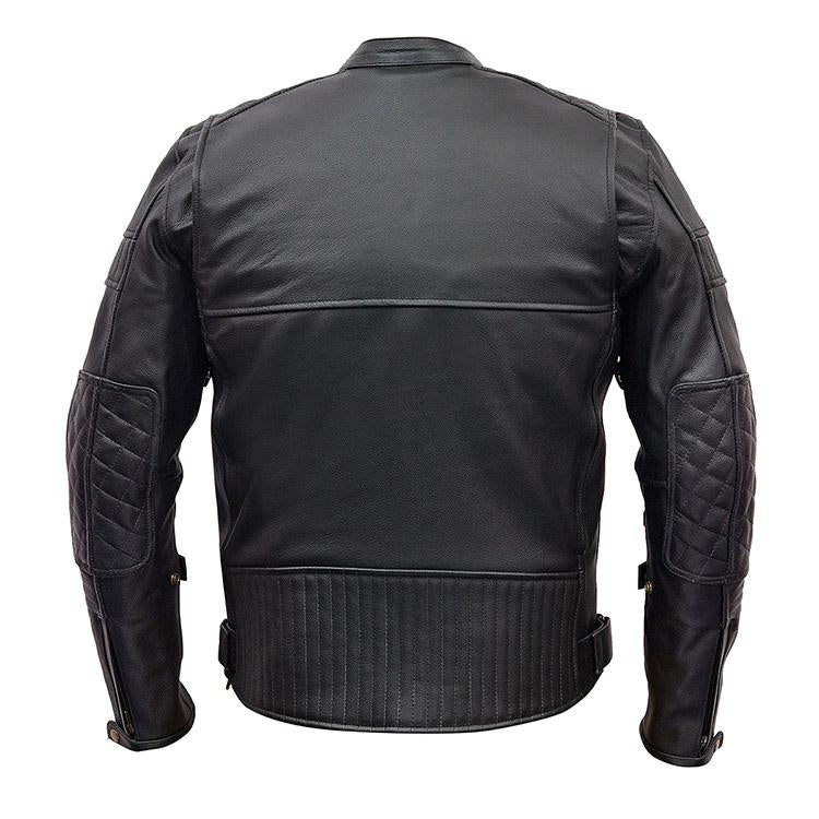 VL513 Vance Leather Men's Padded/Vented Scooter Jacket