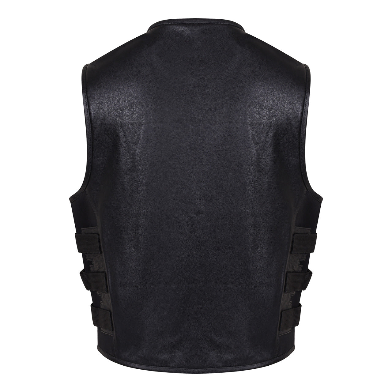 VL904 Vance Leather Men's Premium Leather Tactical Style Vest