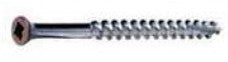 #8 X 1-5/8" Square Drive Flat Head Deck Screw