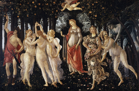 Botticelli - Primavera, The Uffizi Gallery, Piazzale degli Uffizi, 6, 50122 Firenze, Italy