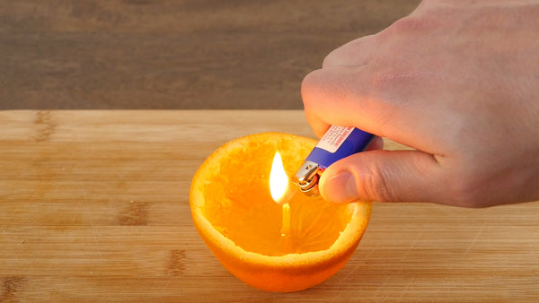 How to Make an Emergency Candle With Household Objects