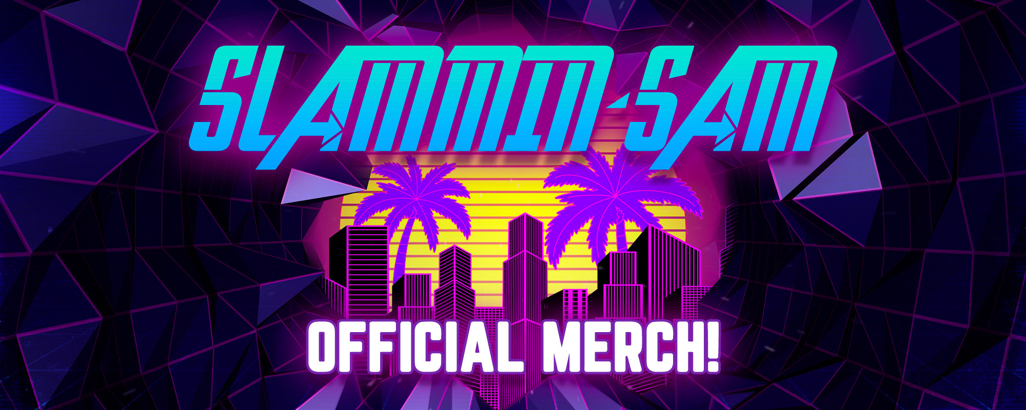 Slammin Slam Official Merch Banner