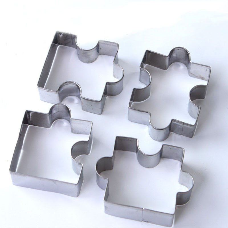 Jigsaw Puzzle Cookie Cutters Feeling Quirky