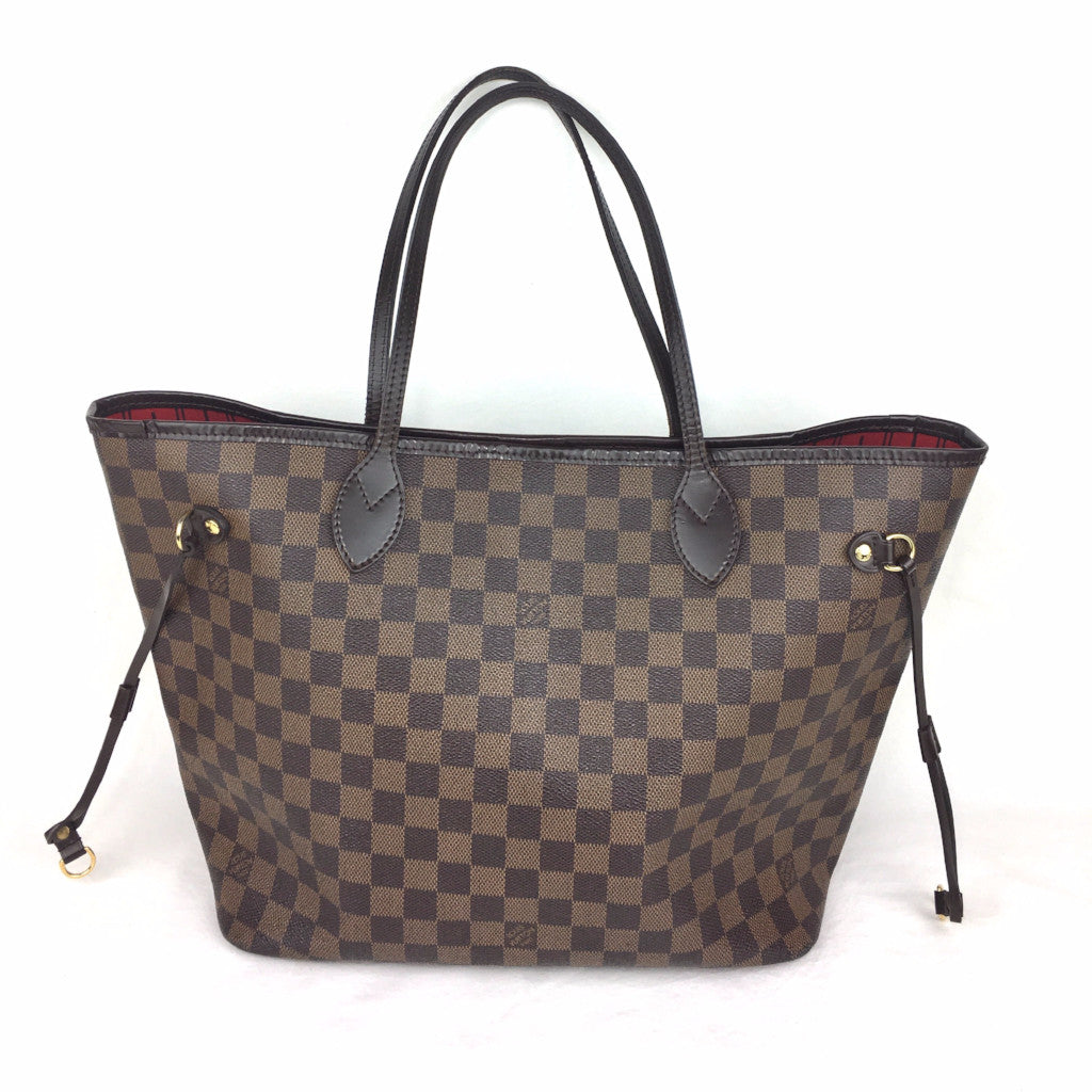 LOUIS VUITTON Damier Ebene Neverfull MM – Pretty Things Hoarder