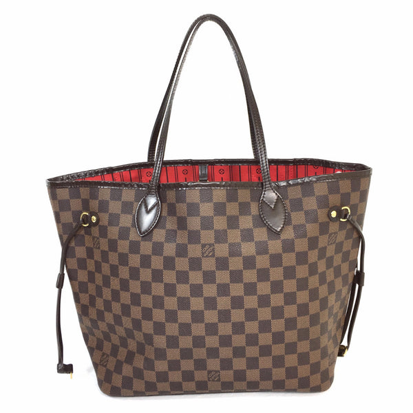 LOUIS VUITTON Damier Ebene Neverfull MM – Pretty Things Hoarder