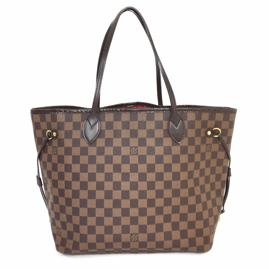 LOUIS VUITTON Damier Ebene Neverfull MM – Pretty Things Hoarder