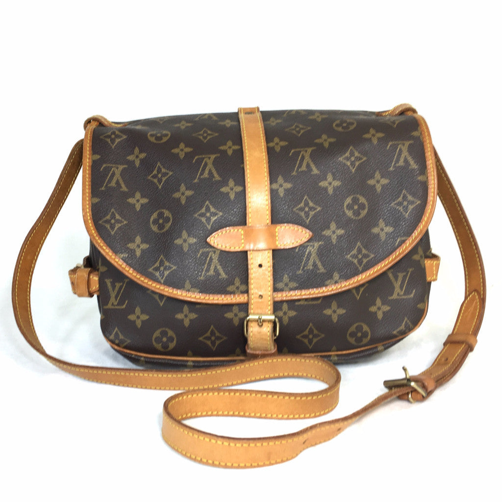 LOUIS VUITTON Monogram Saumur 30 Crossbody Bag – Pretty Things Hoarder