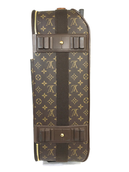 LOUIS VUITTON Monogram Pegase 55 Suitcase Roller Luggage – Pretty Things Hoarder