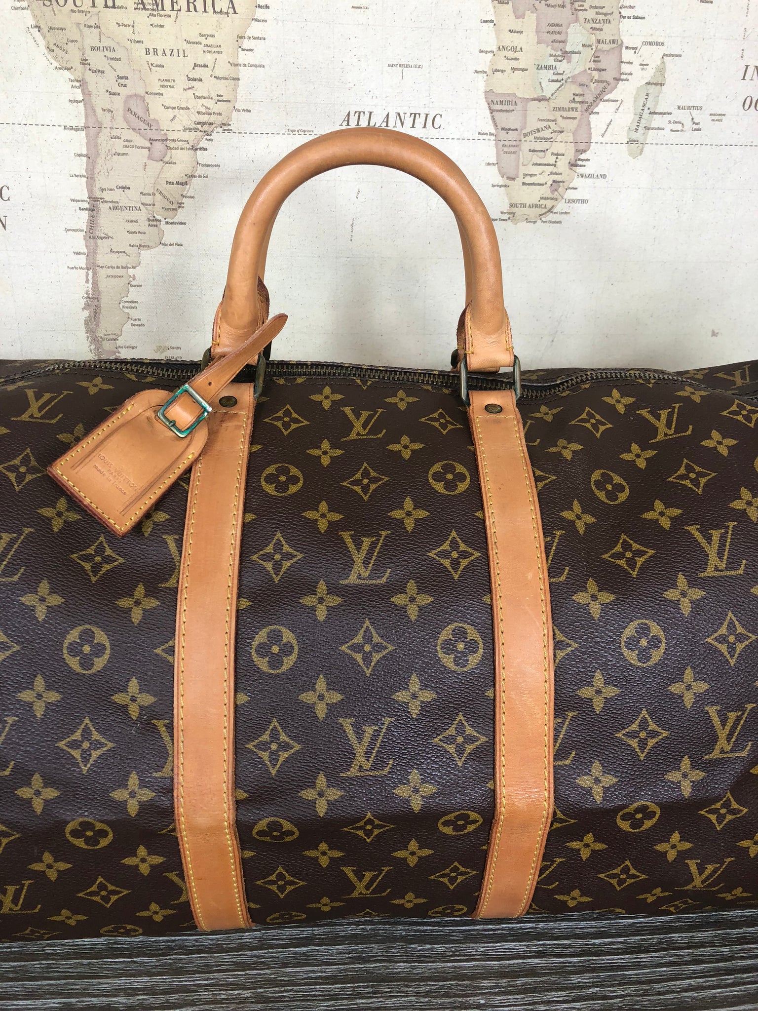 Louis Vuitton 55 Holdall  Natural Resource Department