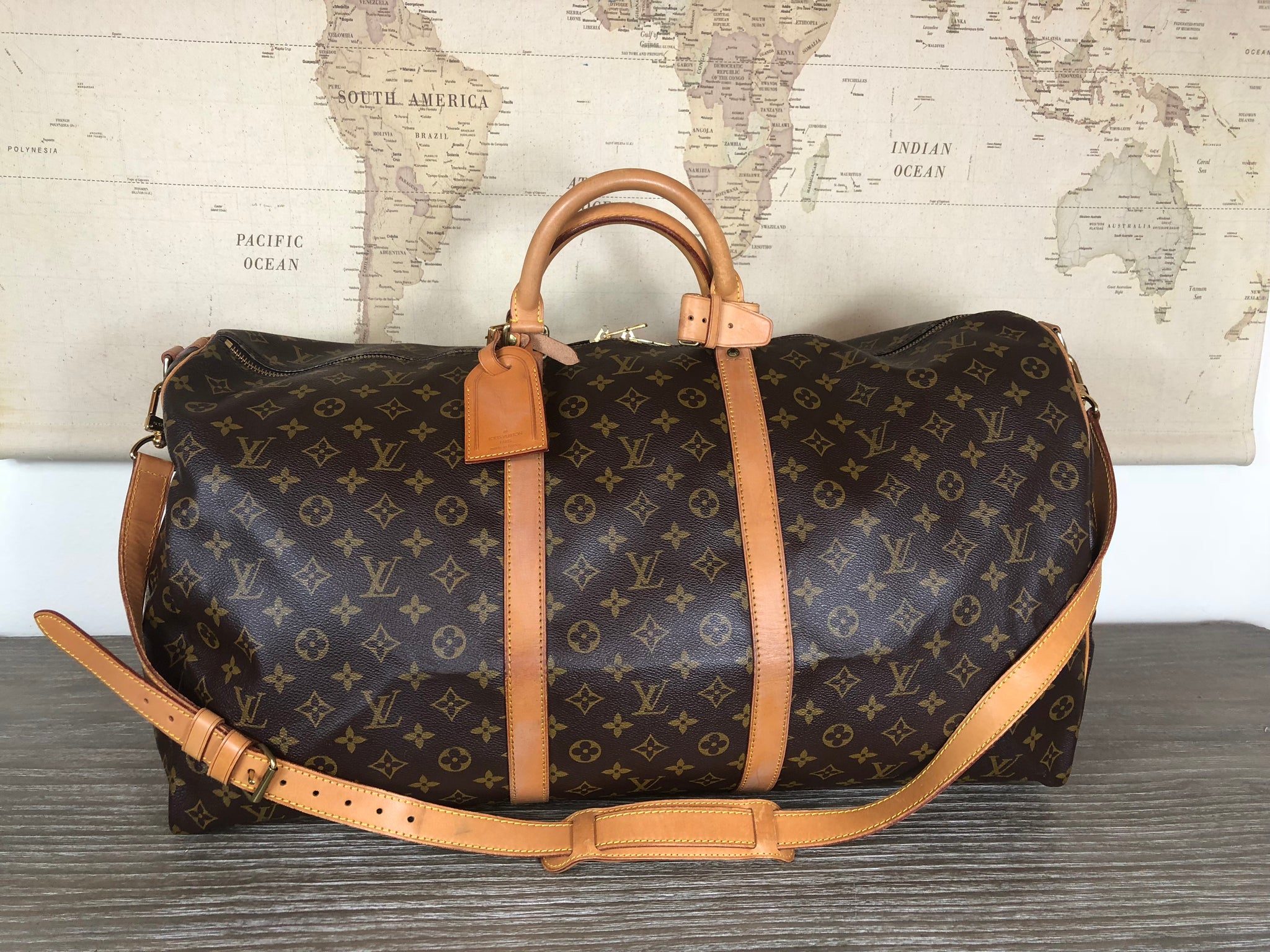 Louis Vuitton Keepall 55 Waterproof