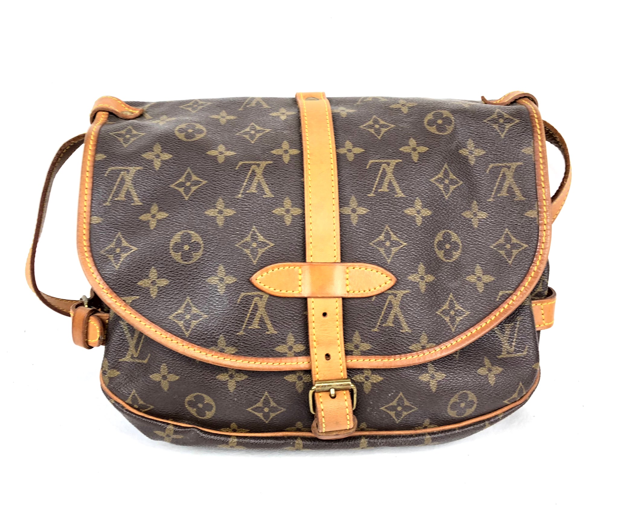 LOUIS VUITTON Monogram Saumur 30 Crossbody Bag (AR1912) – Pretty Things Hoarder