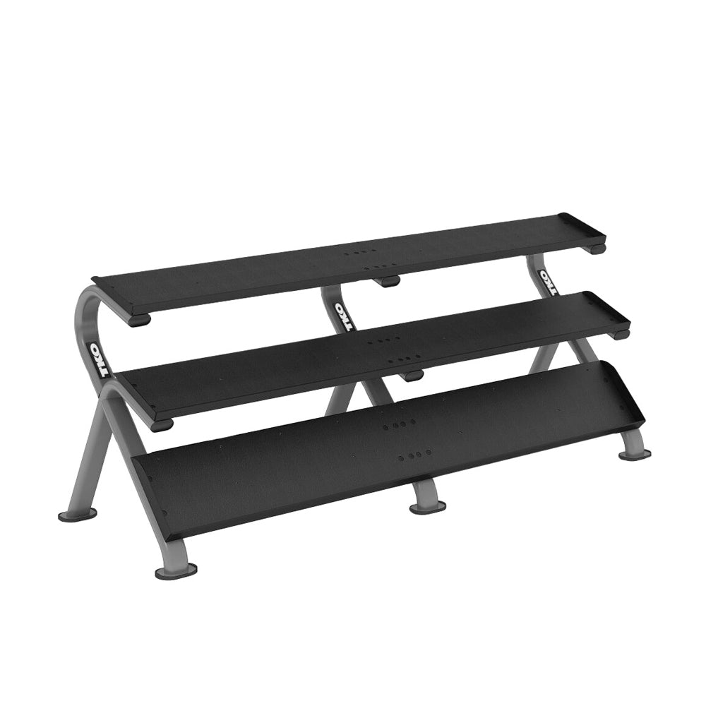 3-Tier Horizontal Mega Rack – TKO Strength & Performance