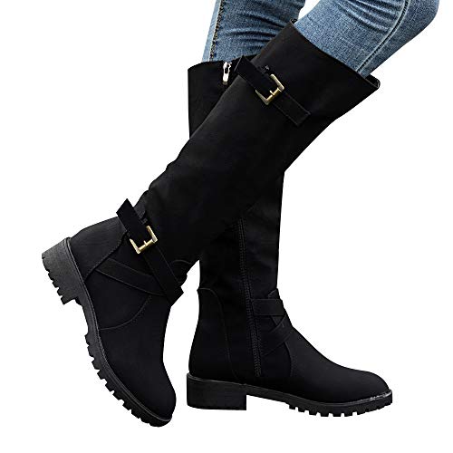 buckle boots womens