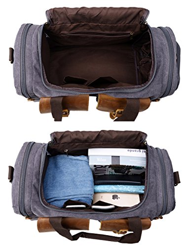 canvas travel duffle bag