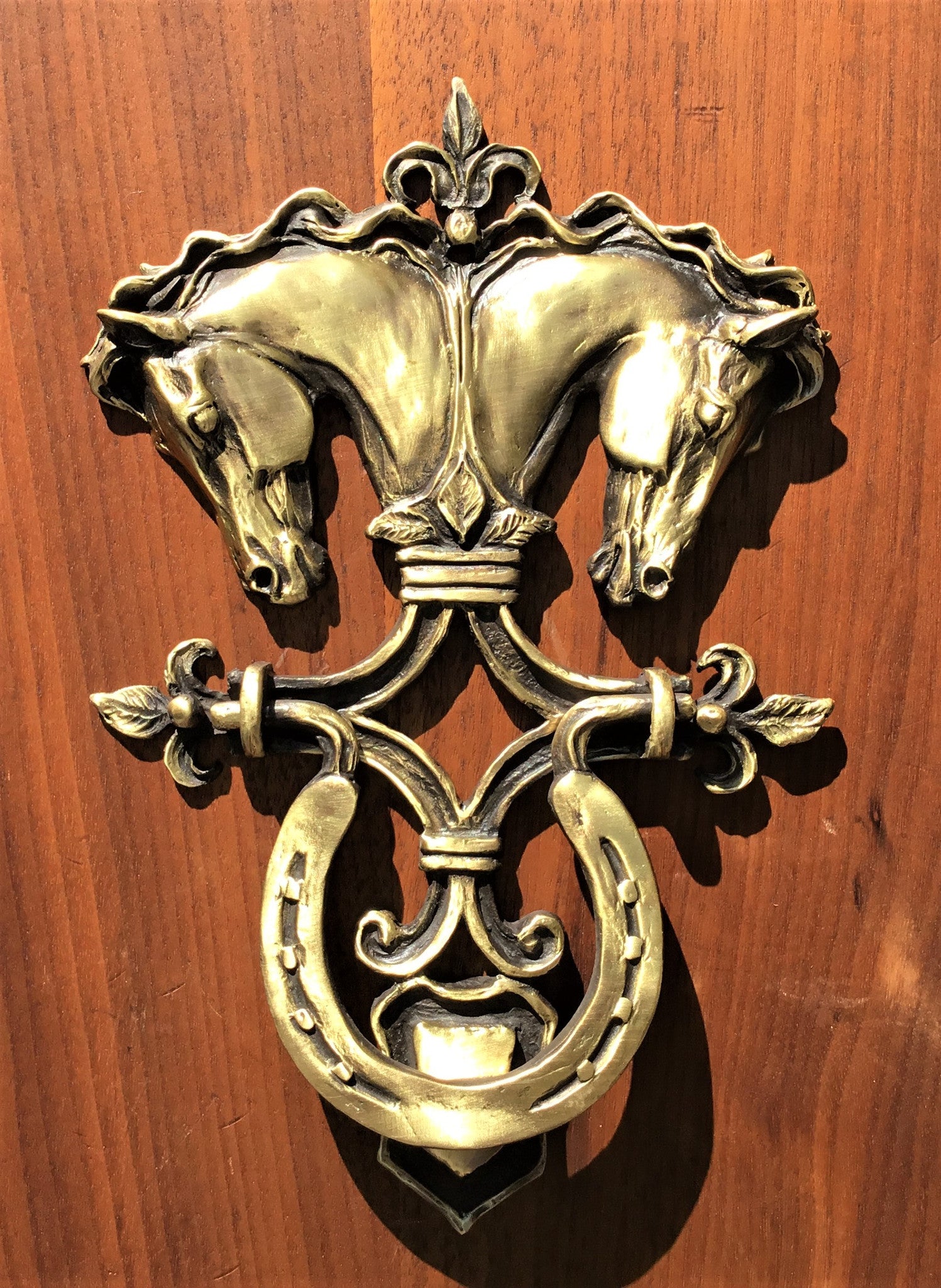 Horse Head Door Knocker With Classical Design Patricia Borum