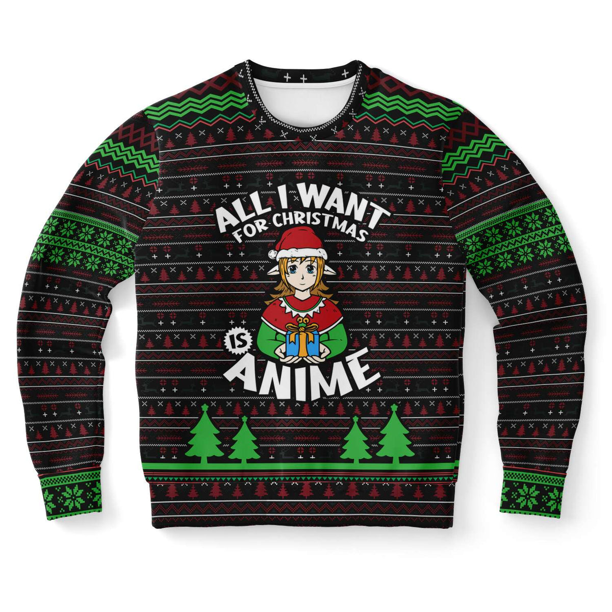 NARUTO SHIPPUDEN UGLY HOLIDAY SWEATERS - The Pop Insider