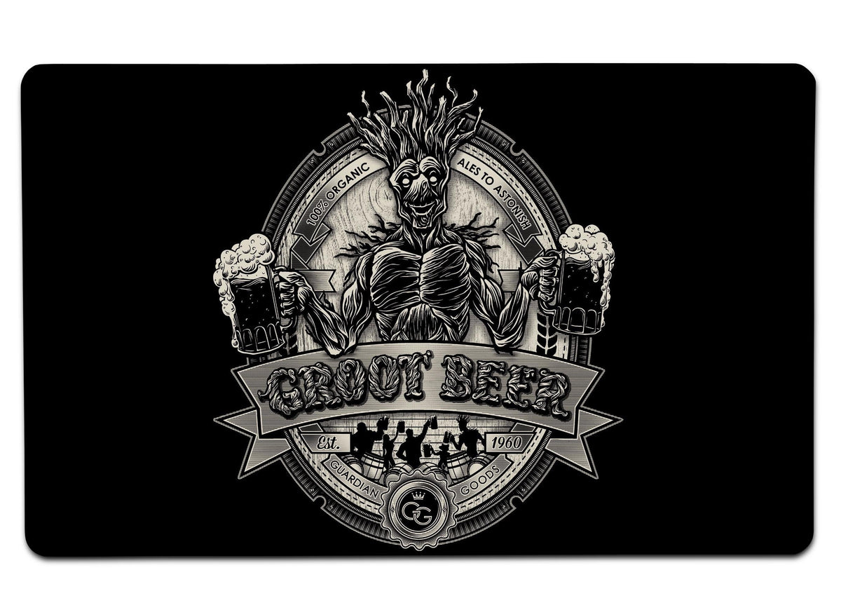 Groot Beer Large Mouse Pad - Large Pad | Nurd Tyme — Nurdtyme LLC