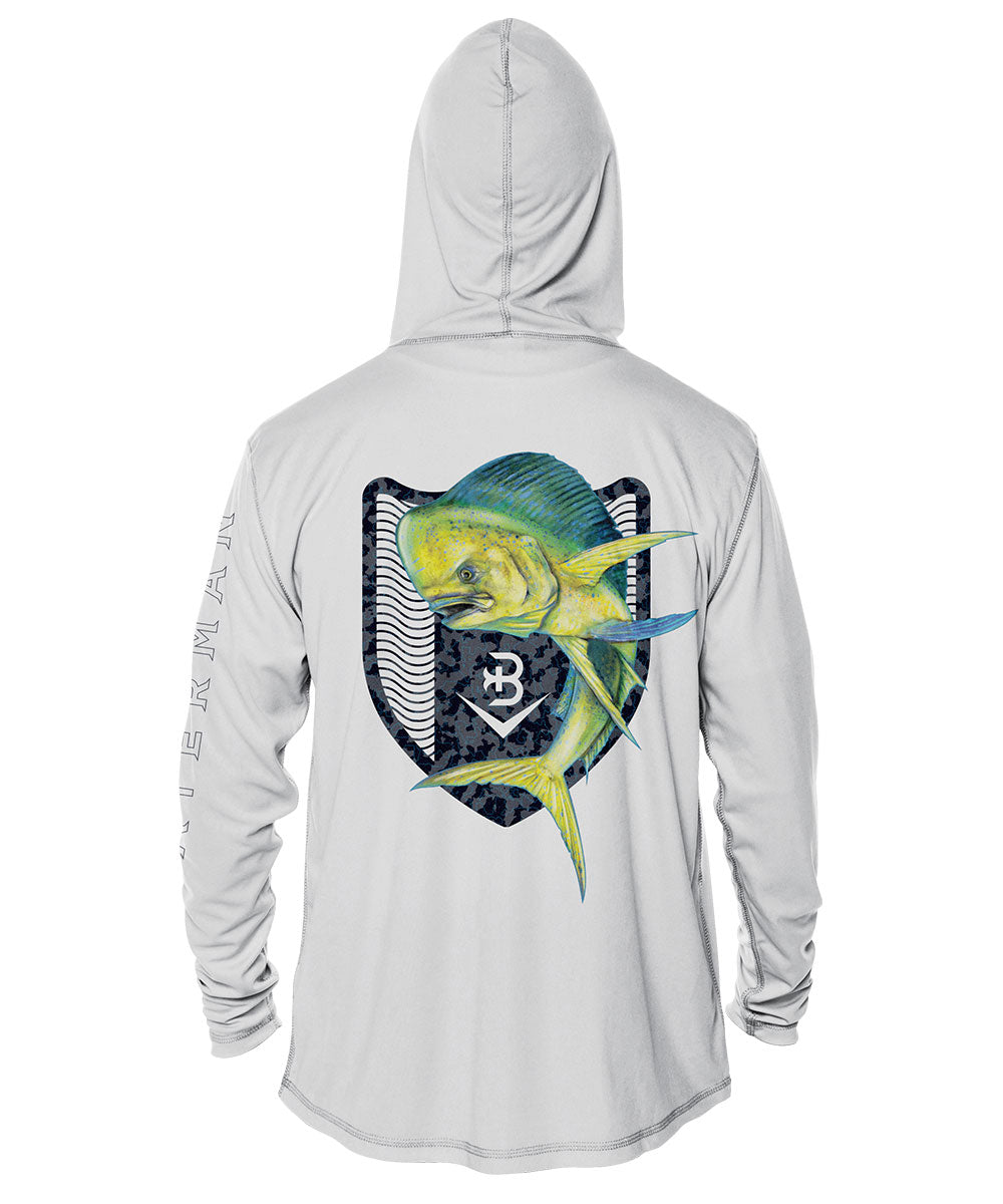 hooded performance fishing shirt