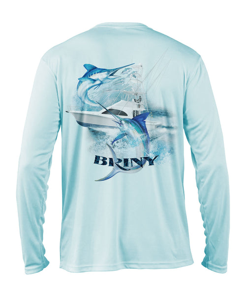 SeaGuard™ Marlin Toddler Fishing Shirt – BRINY