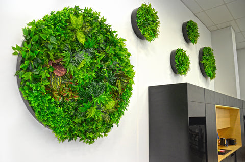 artificial vertical garden disc 