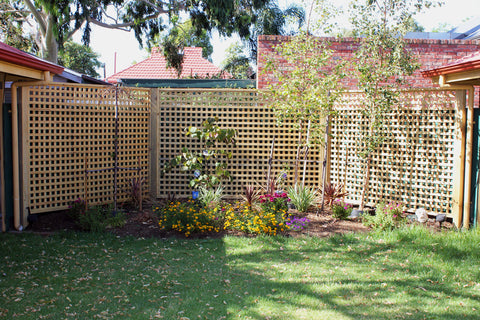 wooden trellis