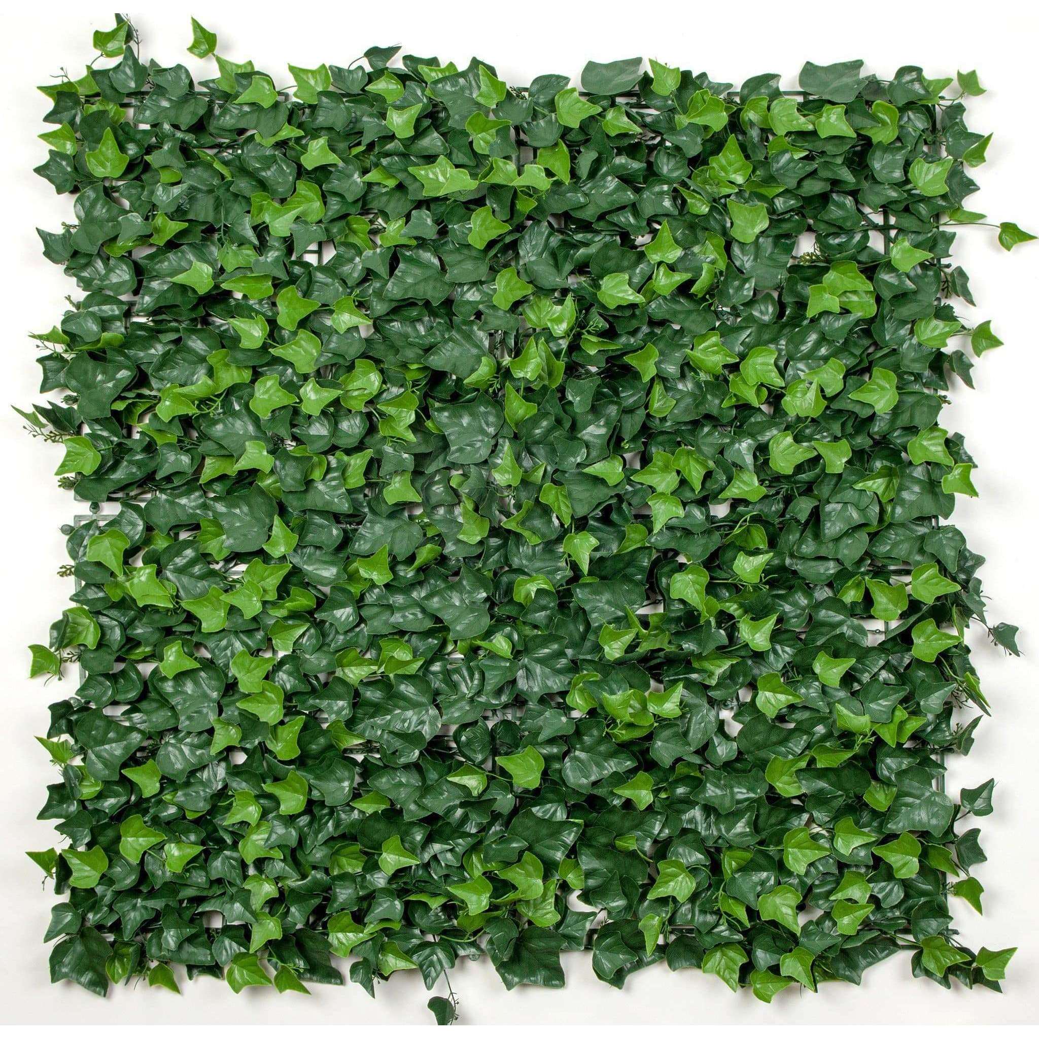 Artificial Ivy Hedge Panel Fake Vertical Garden 1m x 1m (Indoor or Out