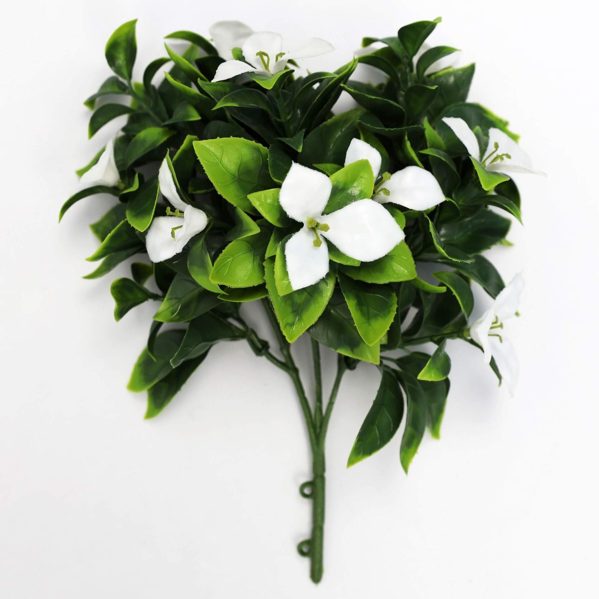 White Flowering Jasmine Artificial Stem 30cm – Designer Vertical Gardens