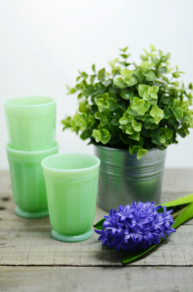 jadeite tumblers Classic â€“ Freckled Jadeite Hen Farmhouse Tumbler