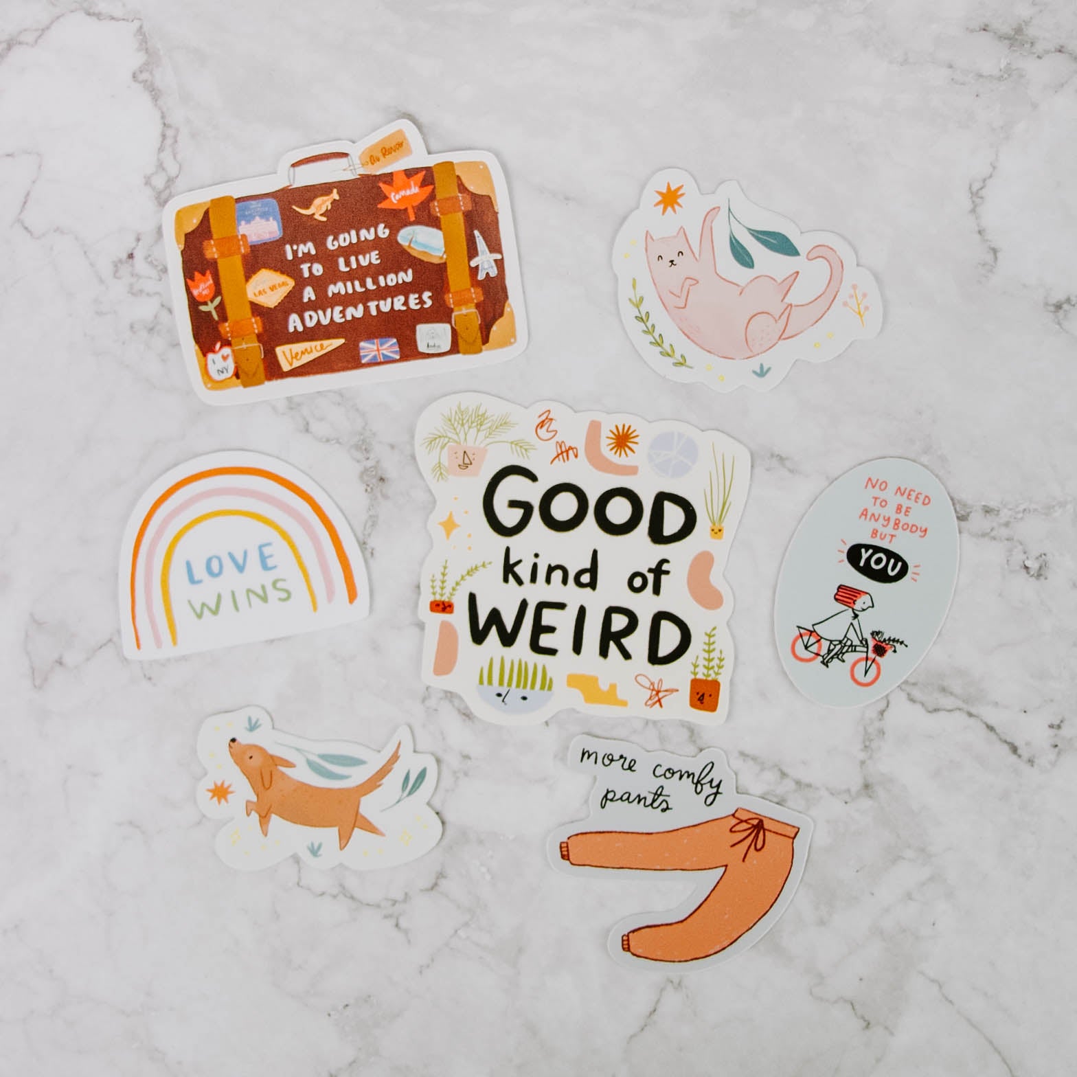 Abbie Ren Illustration Stickers – Freckled Hen Farmhouse