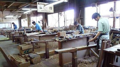 Manufacture of the Bokken - Aramaki workshop
