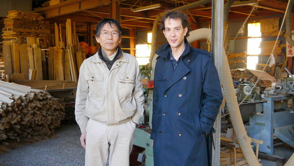 Horinouchi and Jordy Delage, Seido's founder, in 2013