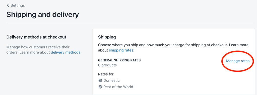 create your first profile for your shipping in Shopify- Veronica Jeans Shopify Queen & Bestselling Author ' Shopify Made Easy'