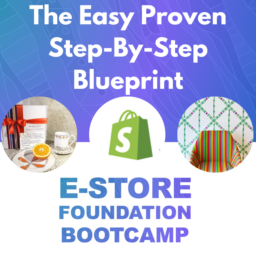 Bootcamp for launching your Shopify Store with Veronica Jeans, Shopify Queen and Bestselling author.