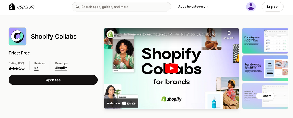 Collabs by Shopify influencer and creator app - Veronica Jeans Shopify Queen and best selling author of Shopify Made Easy book series