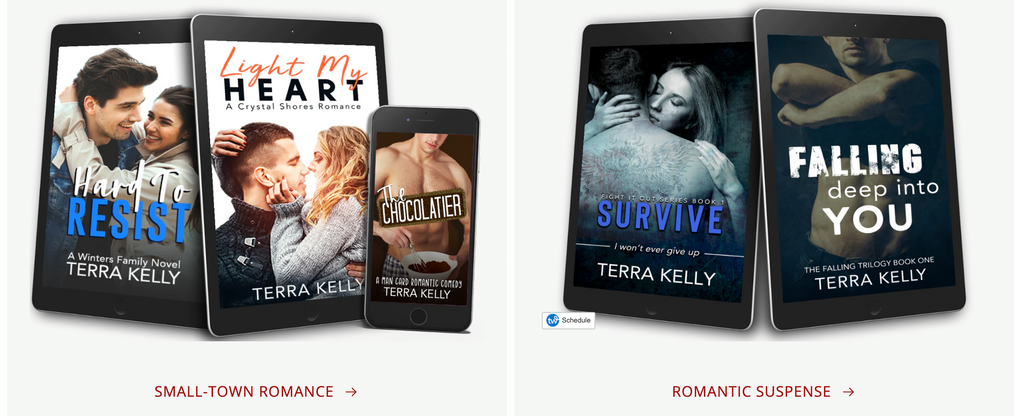 Romance with Terra Kelly - from Veronica Jeans Shopify Queen and Bestselling author