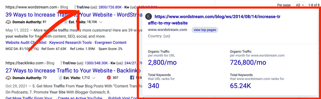 keyword tool from keyword anywhere - Veronica Jeans Shopify Queen & bestselling author