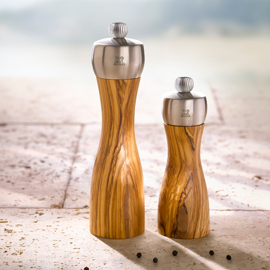 Peugeot Nancy Acrylic Salt and Pepper Mill Set, 12cm/4 3/4-Inch