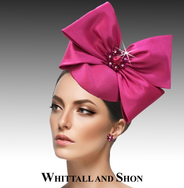 Pillbox Fascinator with bow
