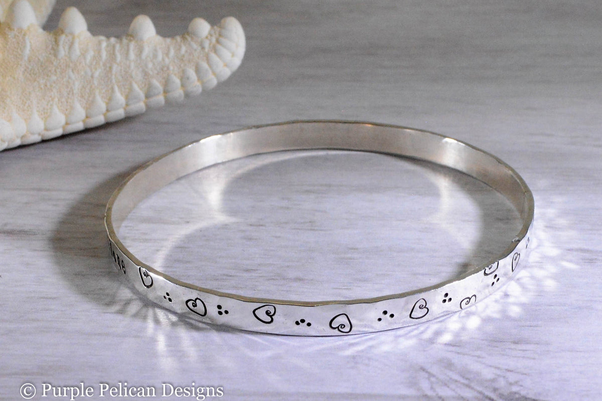 Sterling Silver Bangle- A Cousin Is God's Way Of Making Sure We Never ...