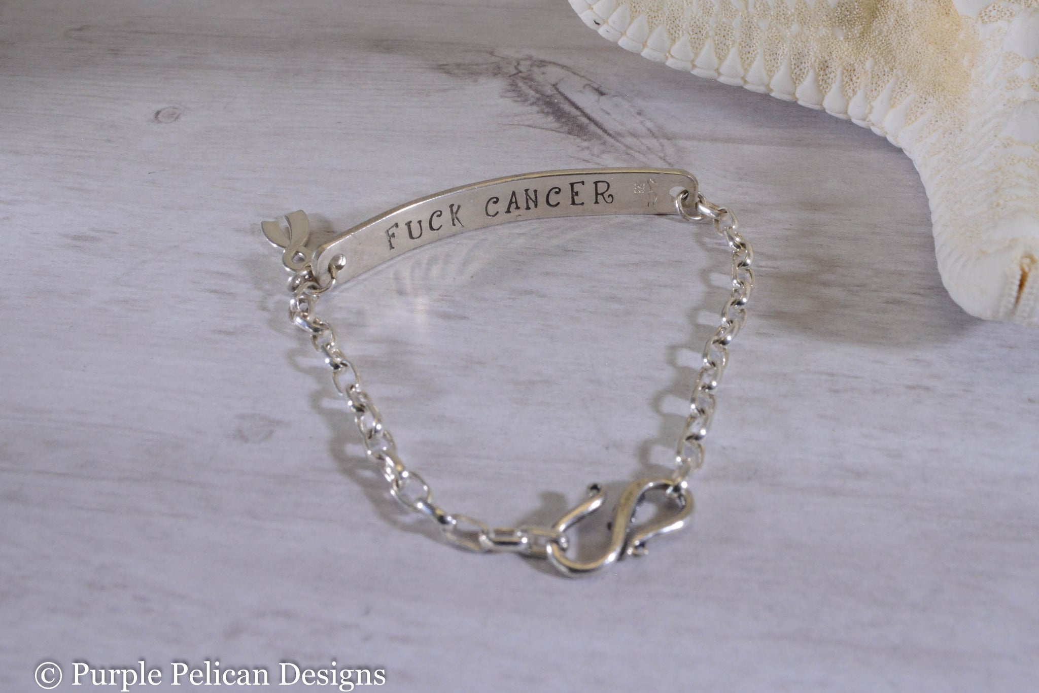 Cancer Charm Bracelet  5 Second Rule Bracelet