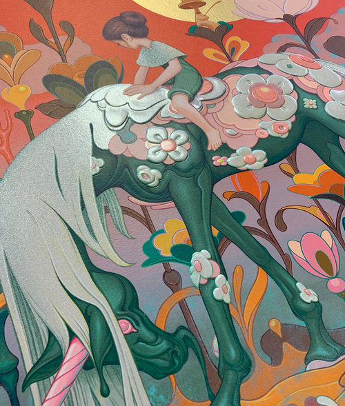 “Traveler” (Detail 2) by James Jean