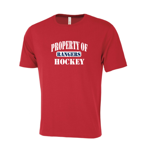 rangers hockey t shirt