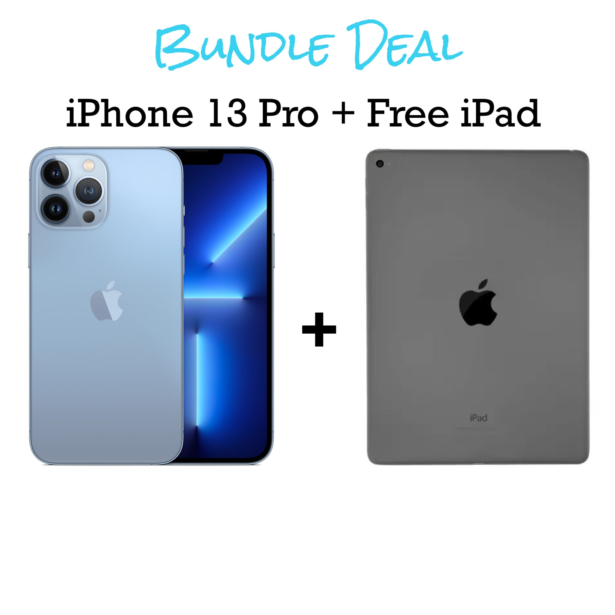 iPhone 13 Pro Unlocked 128gb + Free iPad Bundle (Finance for little as $50 down)