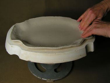 How to make clay hump molds from found forms.. 