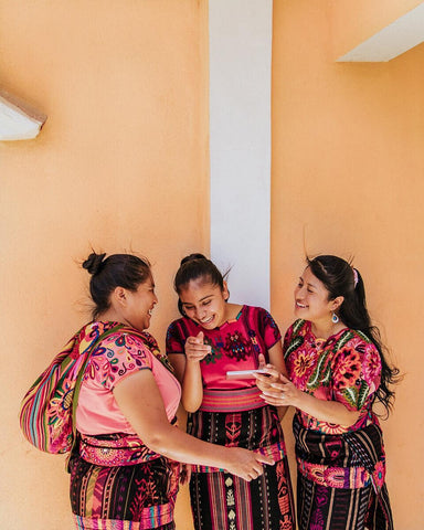 Mayan girls, Chichicastenango rural guatemala